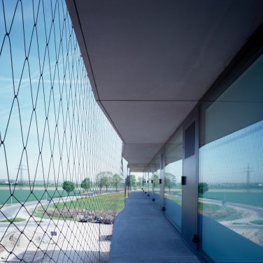 Studentenwohnheim TUM Garching,2002–2005. Foto: Michael Heinrich